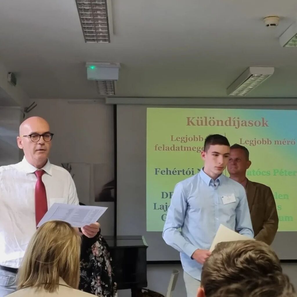 Országos fizikaversenyen ért el kettős sikert a diósdi tehetség